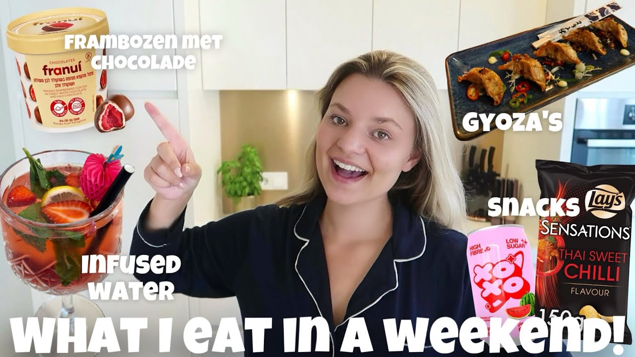 ✨Realistische✨ WHAT I EAT IN A WEEKEND JUNI 2025 | Joyce Rikken