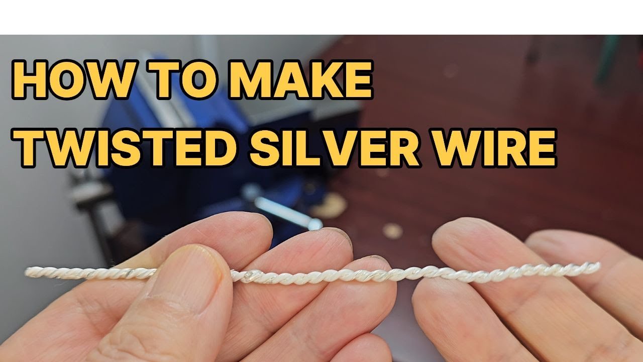 How to Make Twisted Silver Wire