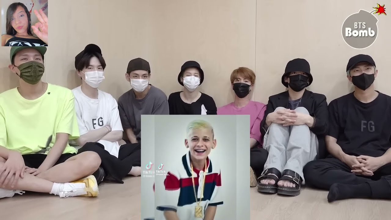 Bts reaction tiktok of people