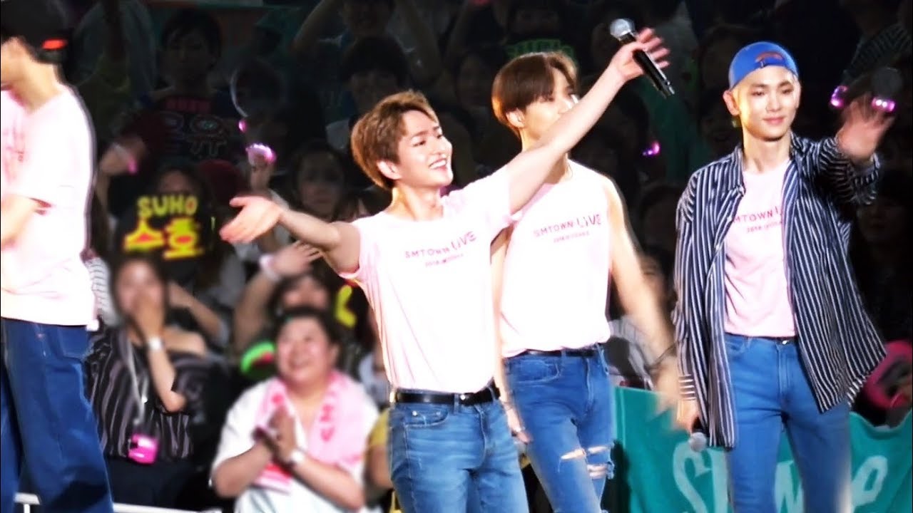 180728 SMTOWN LIVE in Osaka, Ending - ONEW Focus