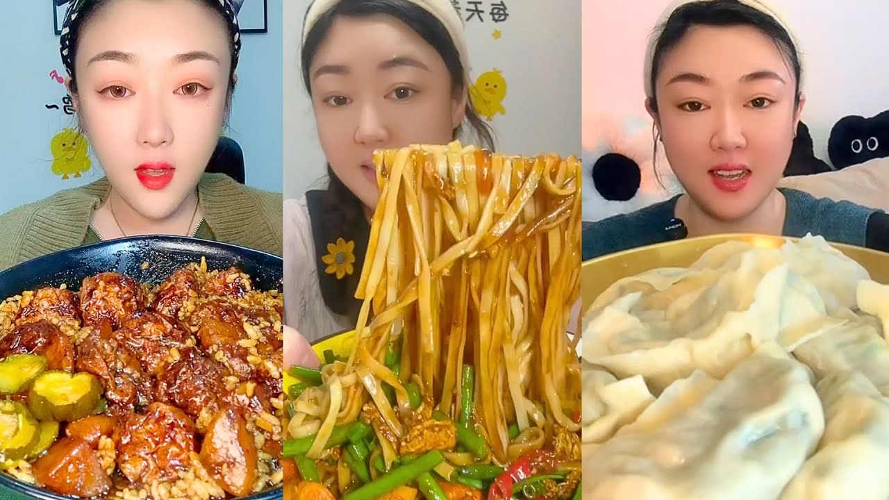 Extreme Chinese Mukbang &ndash; Insane Textures & Giant Bites #52