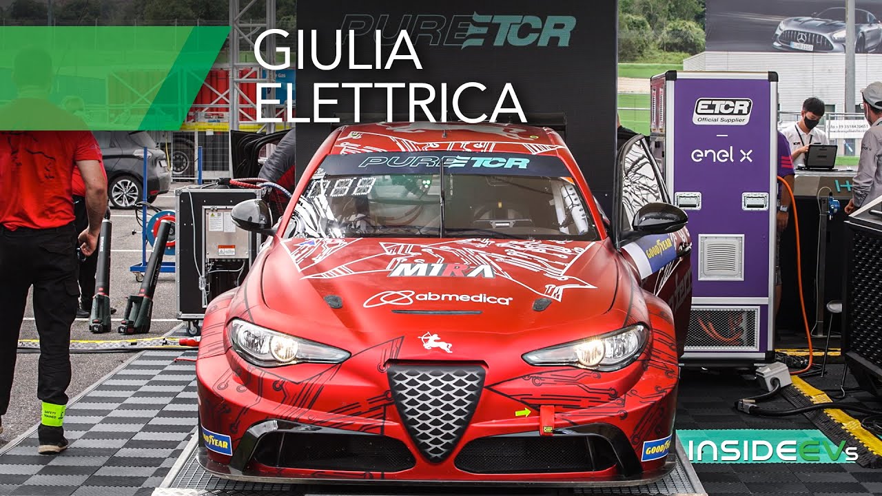 Ecco la prima Alfa Romeo Giulia ELETTRICA (ma solo per la pista)