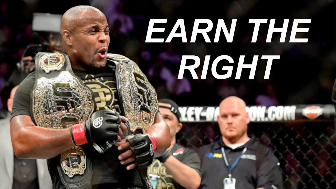Earn The Right | Daniel Cormier Motivational Speech (Daniel Cormier Inspirational Interviews)