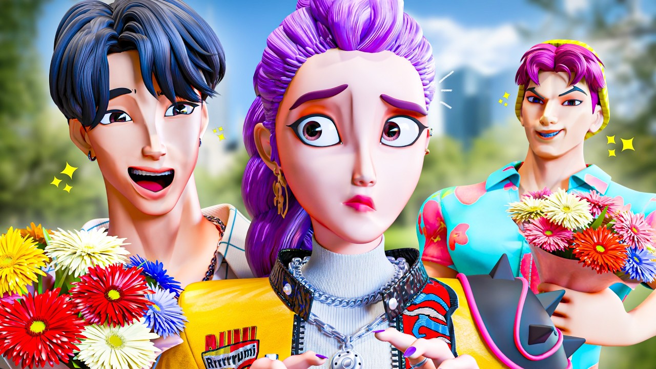 КТО БУДЕТ ВСТРЕЧАТЬСЯ С РУМИ?! K-Pop Охотницы на Демонов: Huntrix анимация