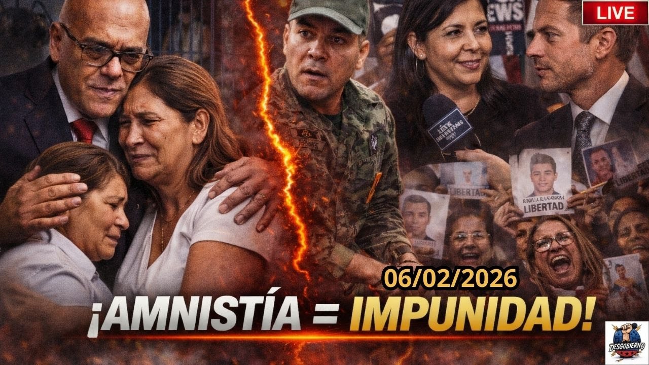🔴 Venezuela EN VIVO |La amnistía del régimen: show, impunidad y traición interna