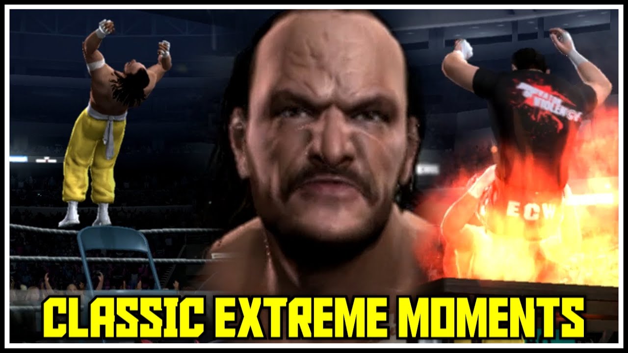 WWE CLASSIC EXTREME MOMENTS! (WWEGames Rewind)