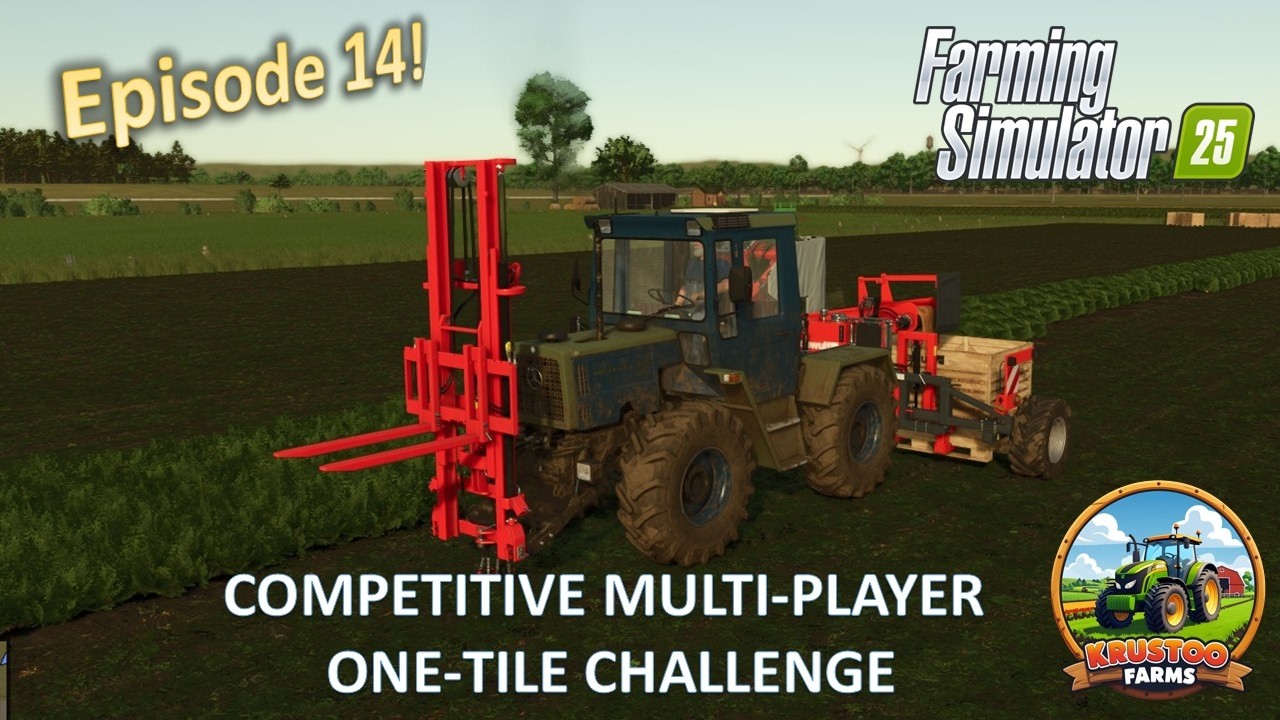 Проблемы с прицепом во время сбора урожая сорго! Семена бекона на ферме! - Farming Simulator 25 -...