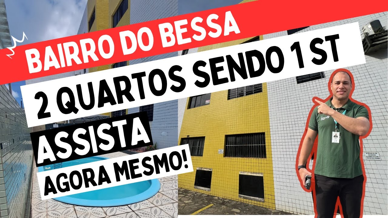 APARTAMENTO 2 QUARTOS SENDO 1 SUÍTE | BAIRRO DO BESSA | 55m² - OPORTUNIDADE!
