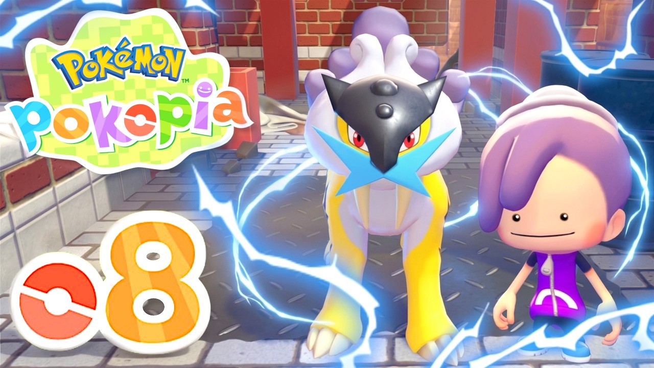 Pokémon POKOPIA Nintendo Switch 2 : Le Pokémon Légendaire RAIKOU !