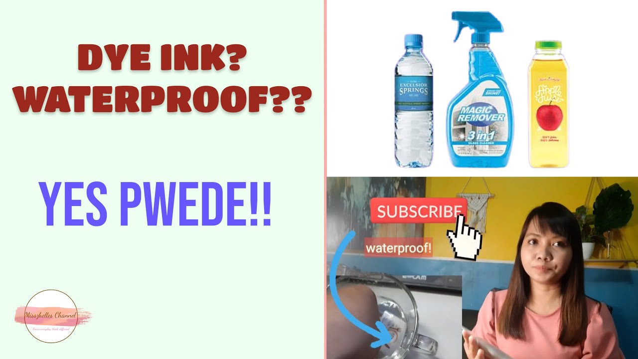 Two Easy Ways To Make Waterproof Labels using DYE INK PRINTER, SUPER EASY BEST FOR BEGINNER