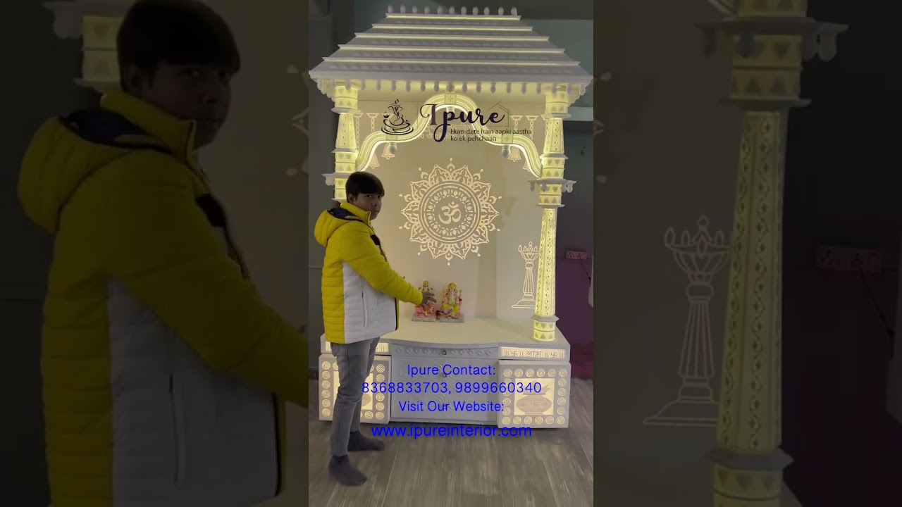 Corian, Corian Mandir, Corian Temple @ipureinterior6319 #corian #shorts #corianmandir #coriantemple