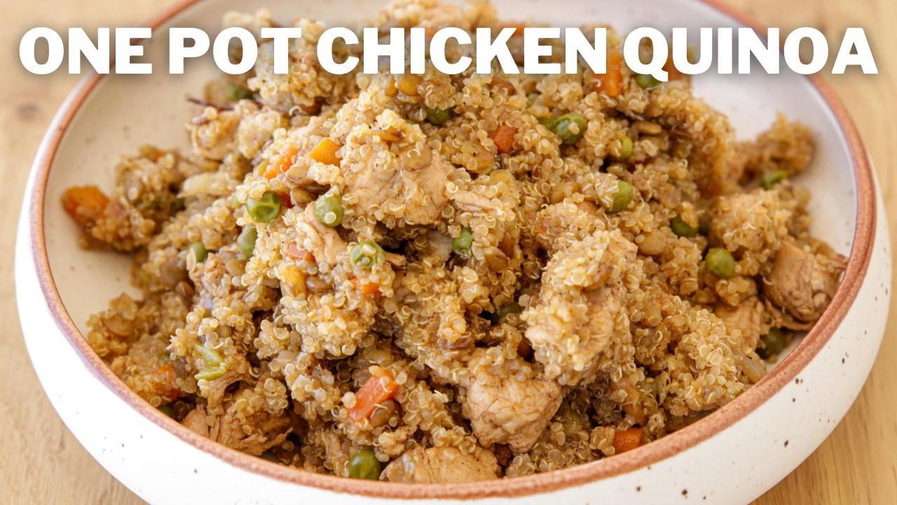 One Pot Chicken Quinoa Recipe