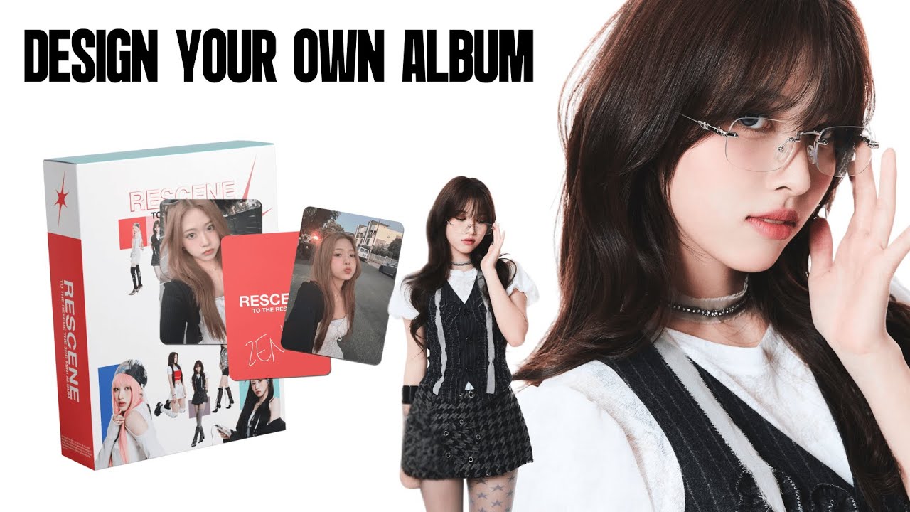 how i make kpop albums | tutorial