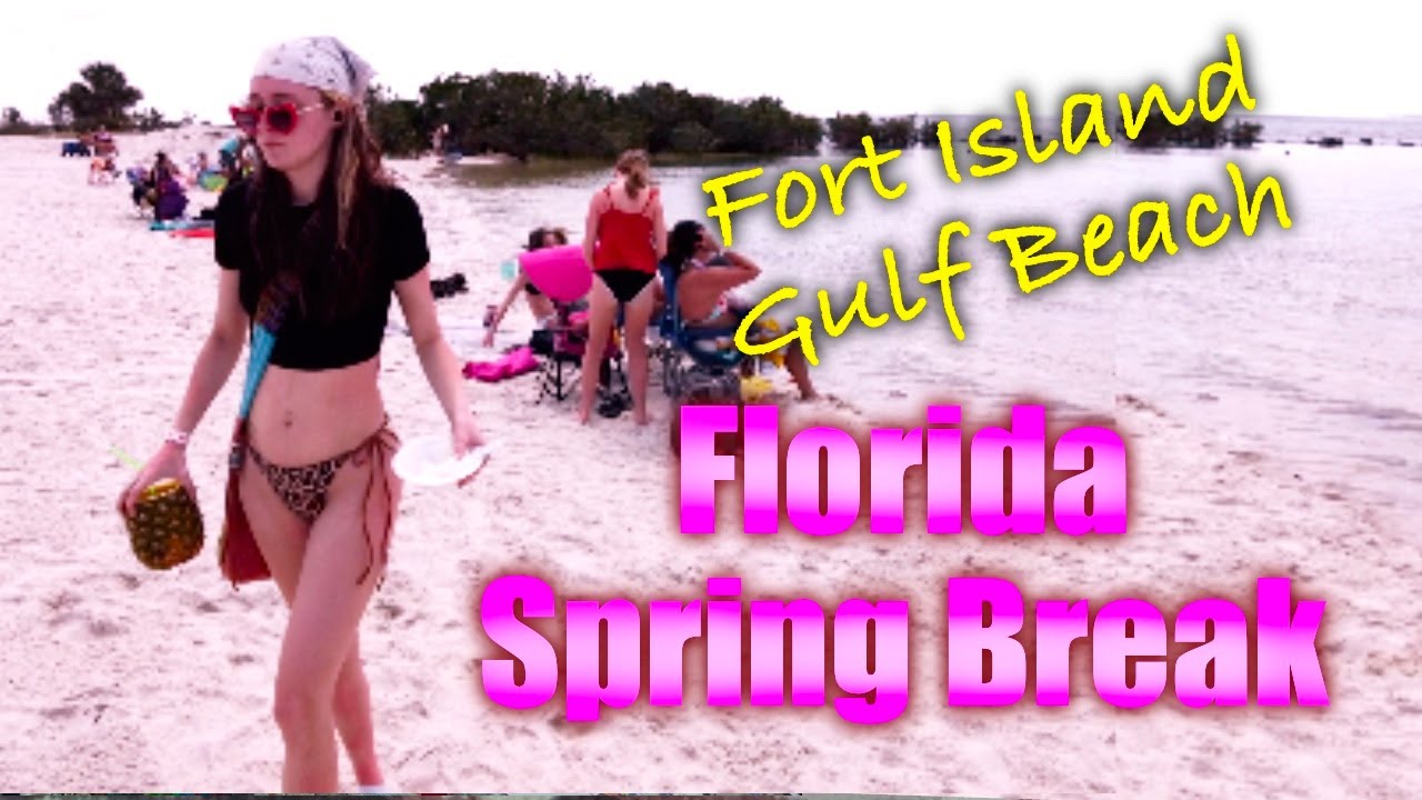 Florida Spring Break   Fort Island Gulf Beach Crystal River