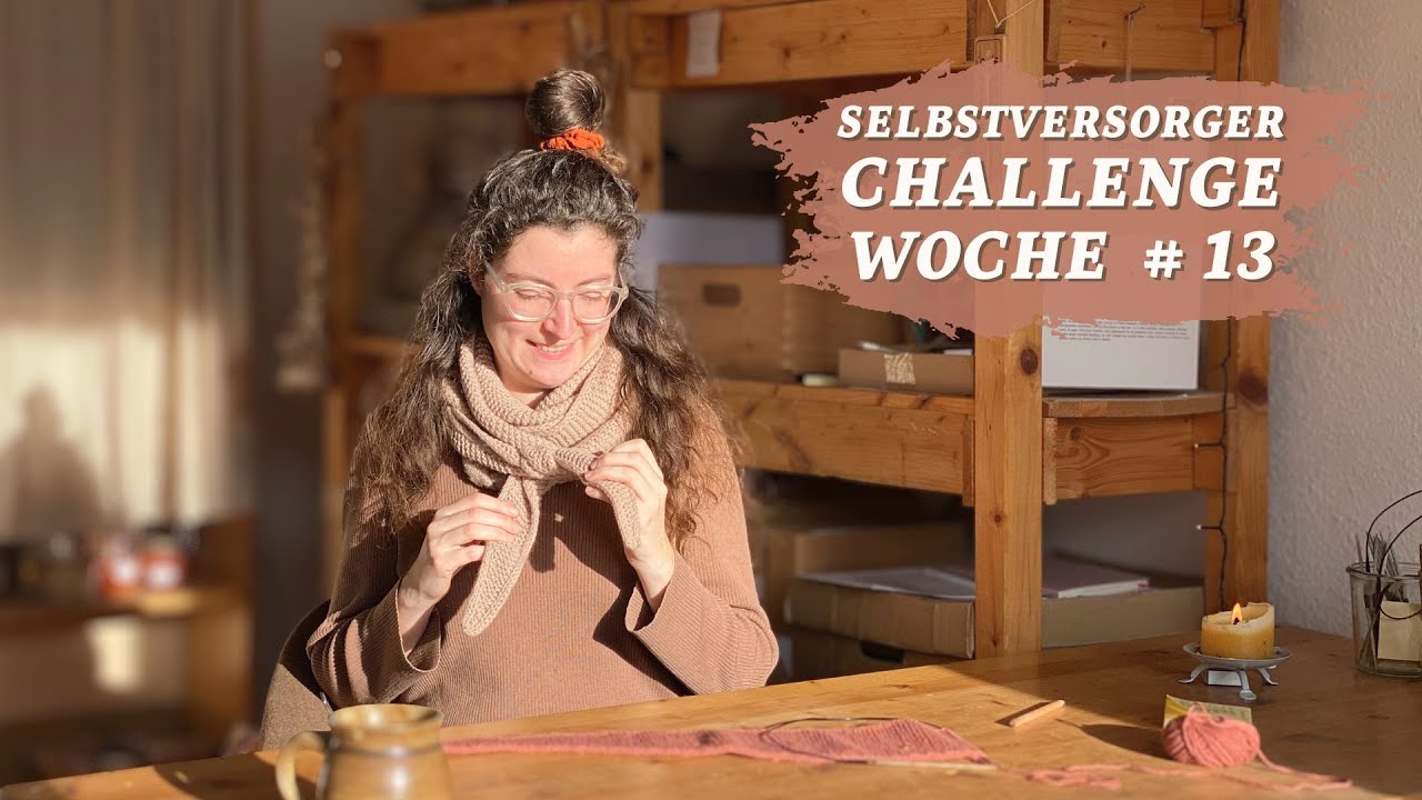 Mein erstes Strickprojekt ist fertig! 🧶 Woche # 13 von 52 Selbstversorger Challenge