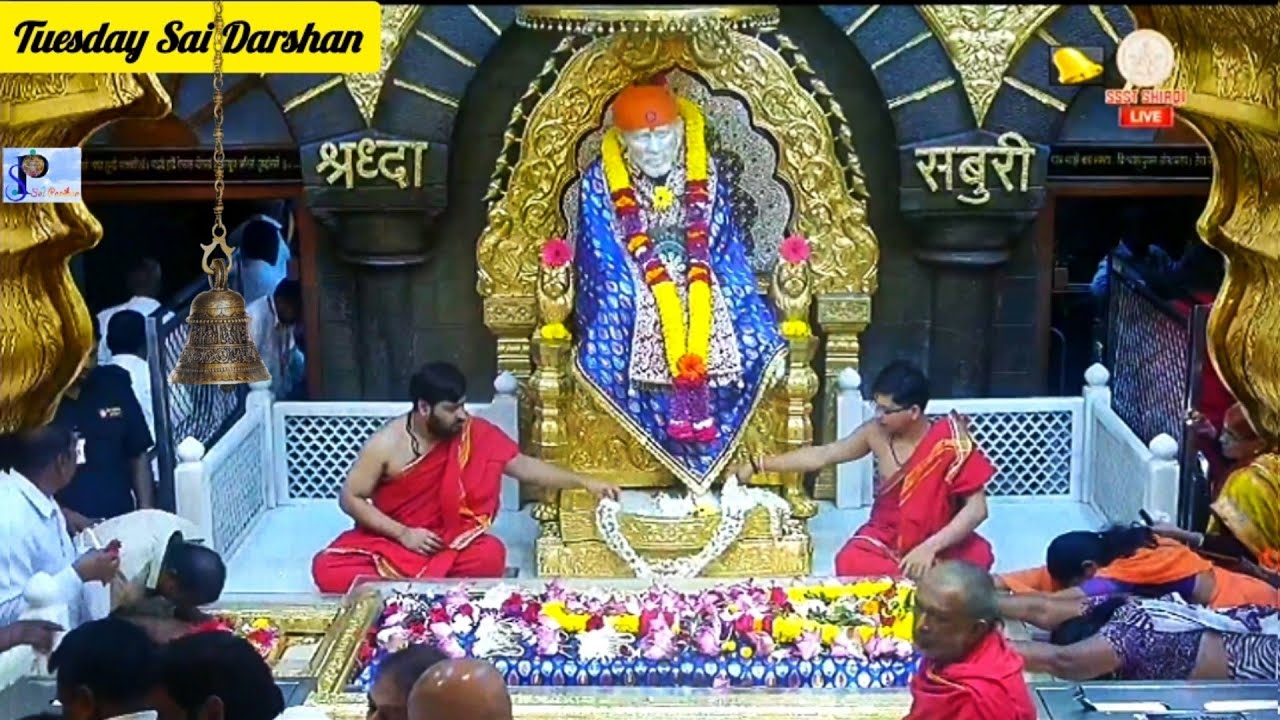 Sai baba Darshan-8th July 2025 🪔🌺🌼🌷👣🙏||@Saipariwar100 #everyone #trending #saibabasongs #sai
