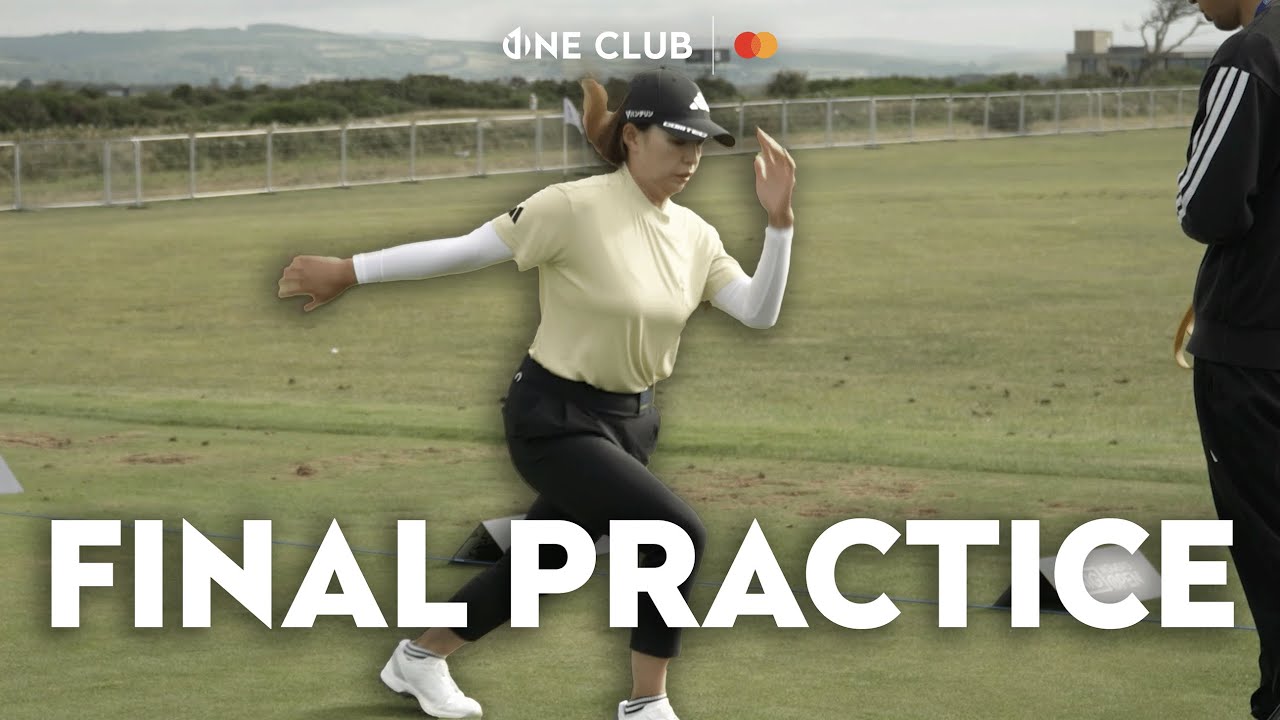 INTERESTING WARM-UPS! FINAL PREP AHEAD OF ROUND ONE | Inside The AIG Women's Open