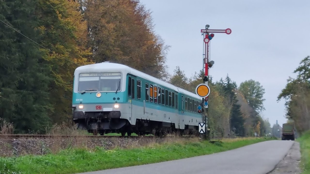 Anna auf der Räuberbahn | Saisonende 2024 | Br 628 zwischen Pfullendorf, Altshausen & Aulendorf