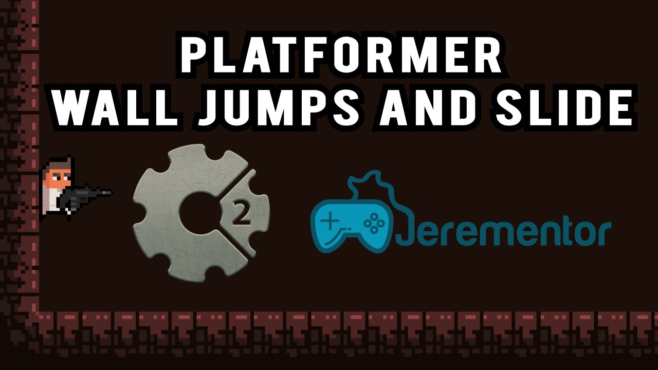 Construct 2: How to add simple Wall Jump and Slide to your platformer! | Jerementor