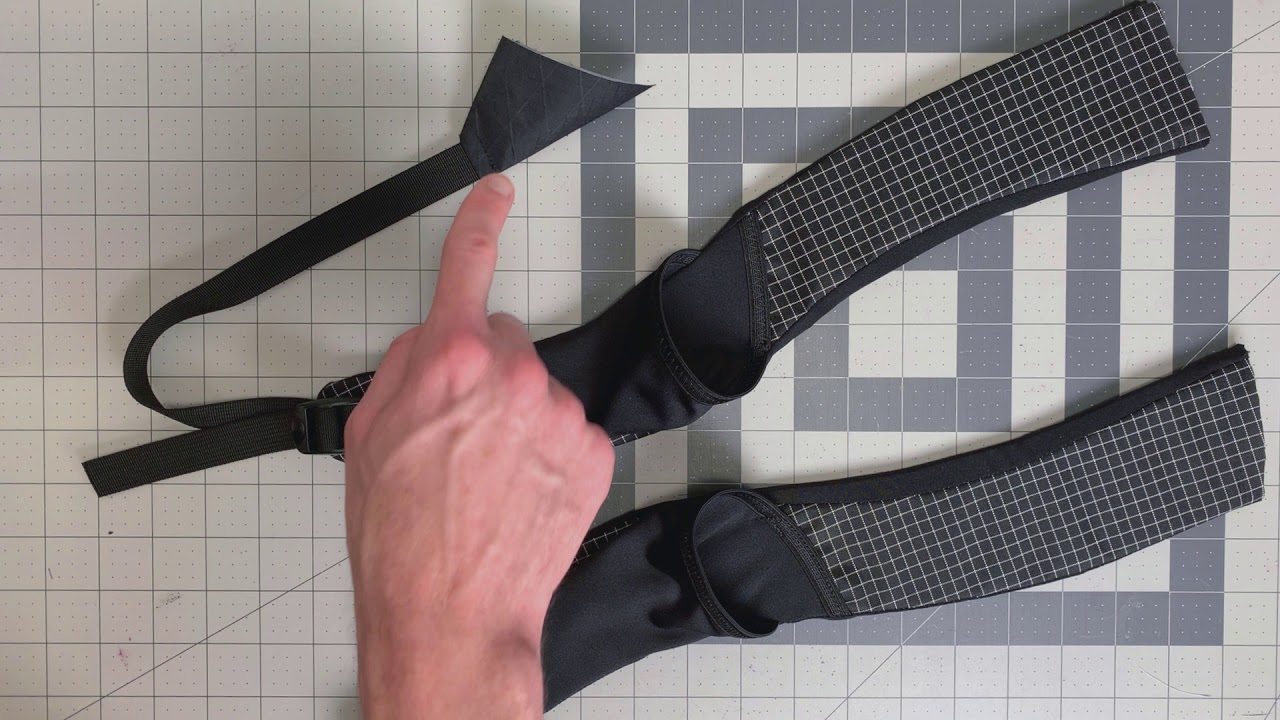 Fastpack Sewalong Vest Straps and Shoulder Straps | LearnMYOG