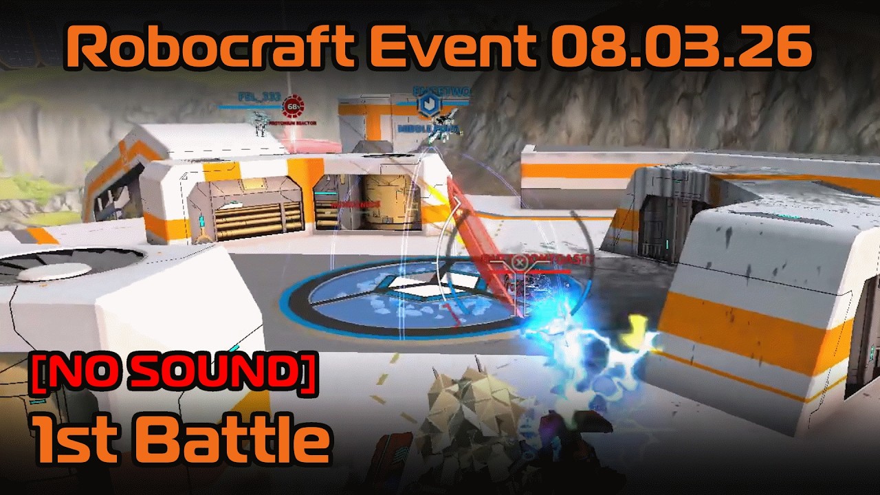 Robocraft event 03.08.2026. 1st battle