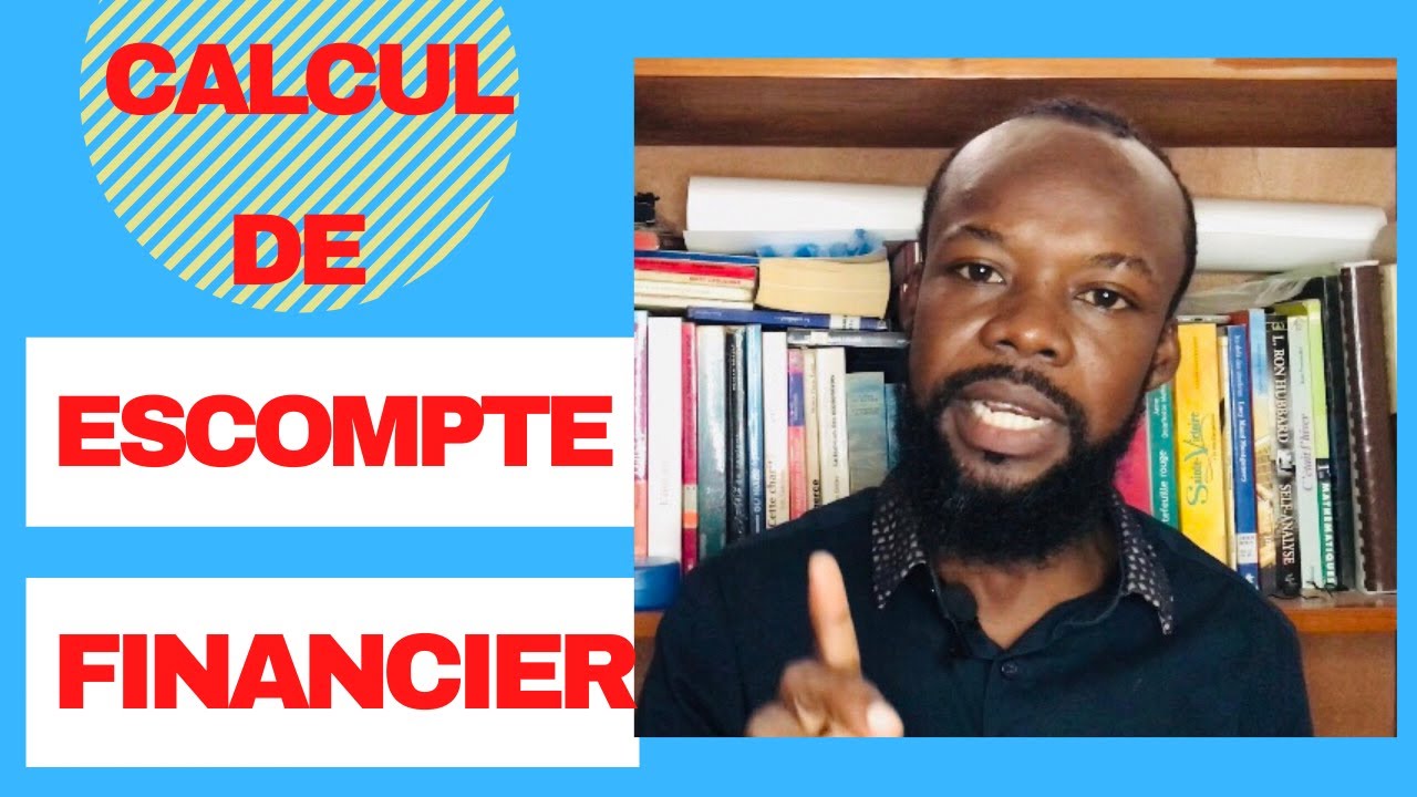 Comment calculer l’escompte financier//pour réussir