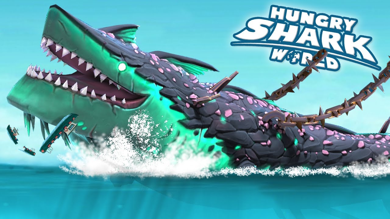 THE NETHER SHARK HAS ARRIVED!!! - Hungry Shark World | HD