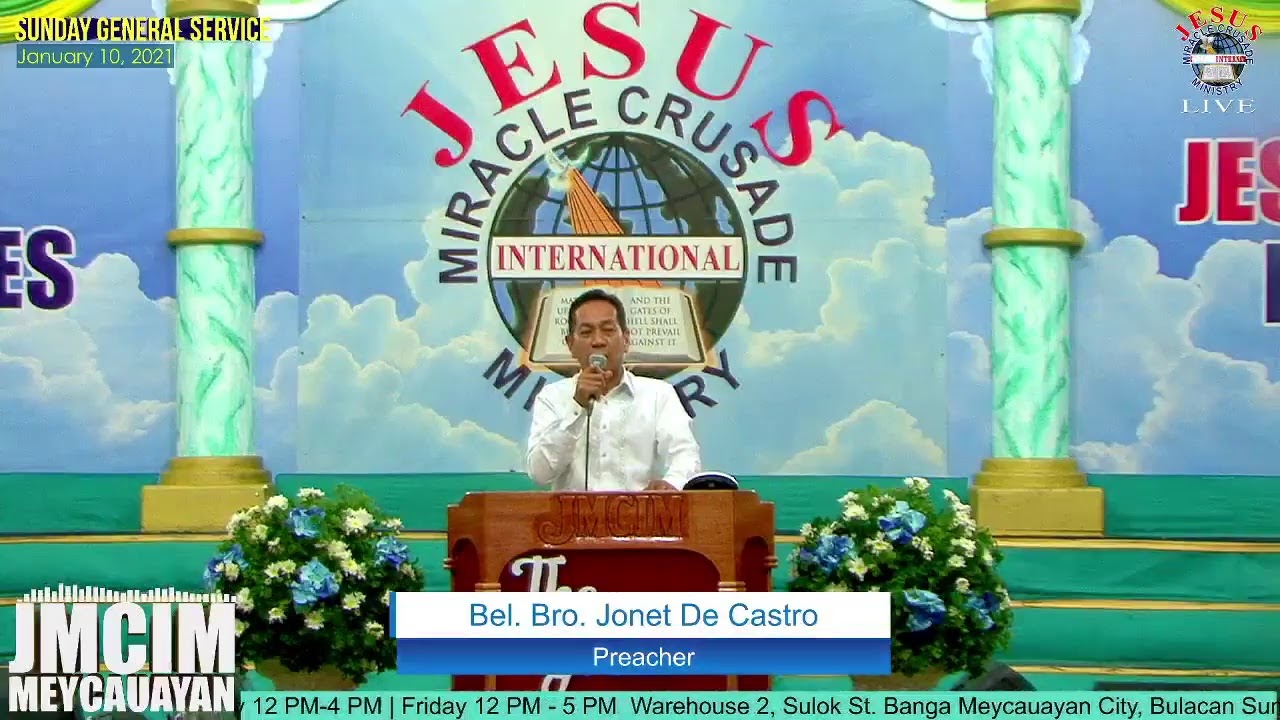 JMCIM Meycauayan Live Streaming 01-10-2021