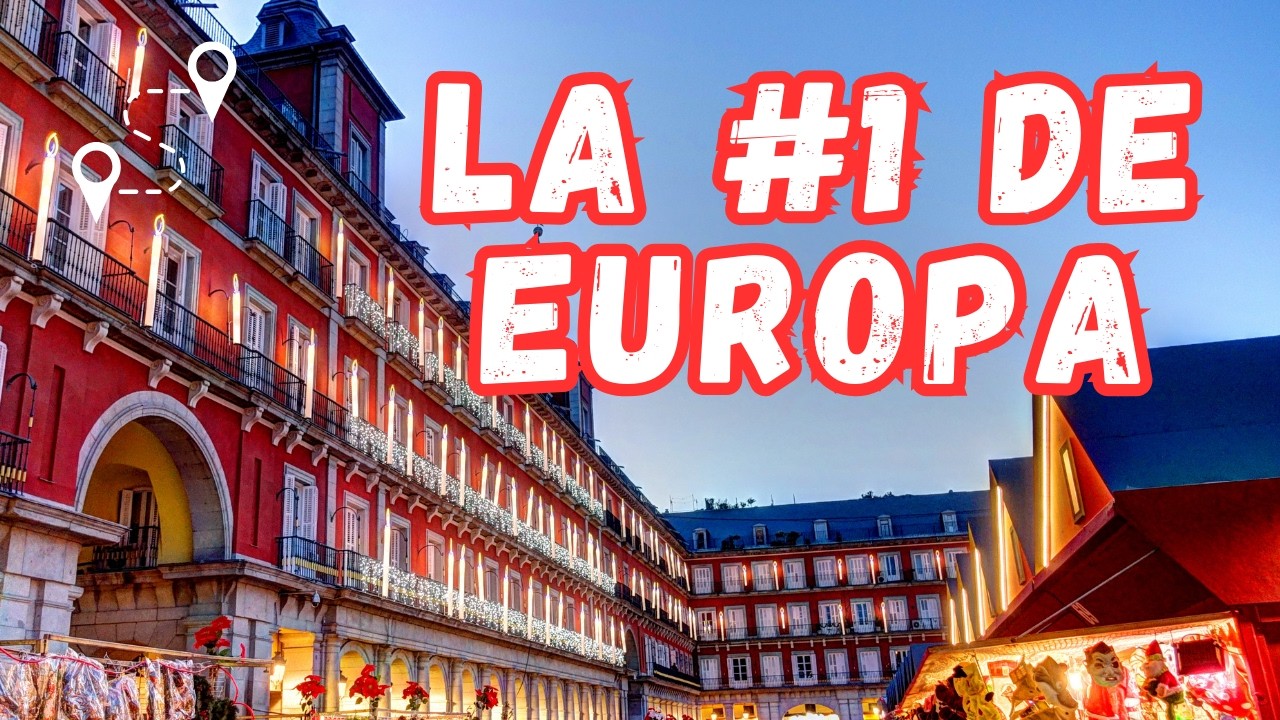 ¿Por qué MADRID es la ciudad europea más elegida del 2026? 😮🇪🇸 Turismo récord