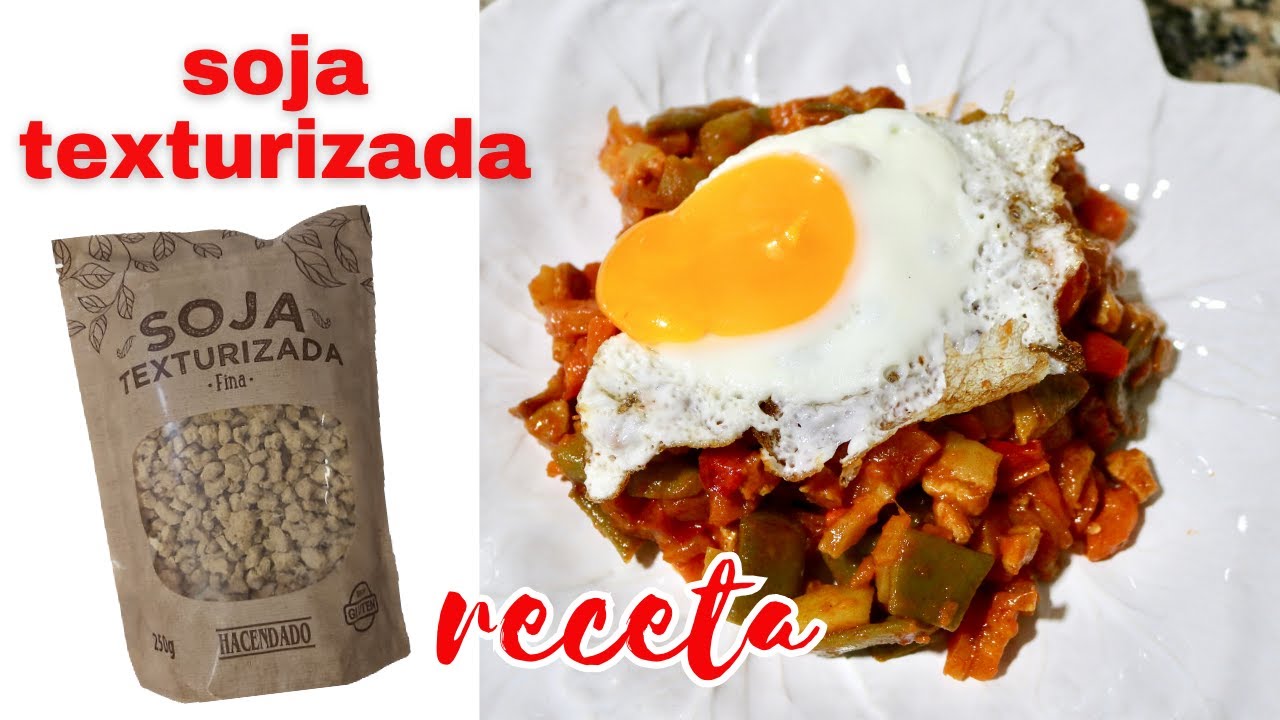 ReCeTa ❗️SOJA TEXTURIZADA con verduras 🫘