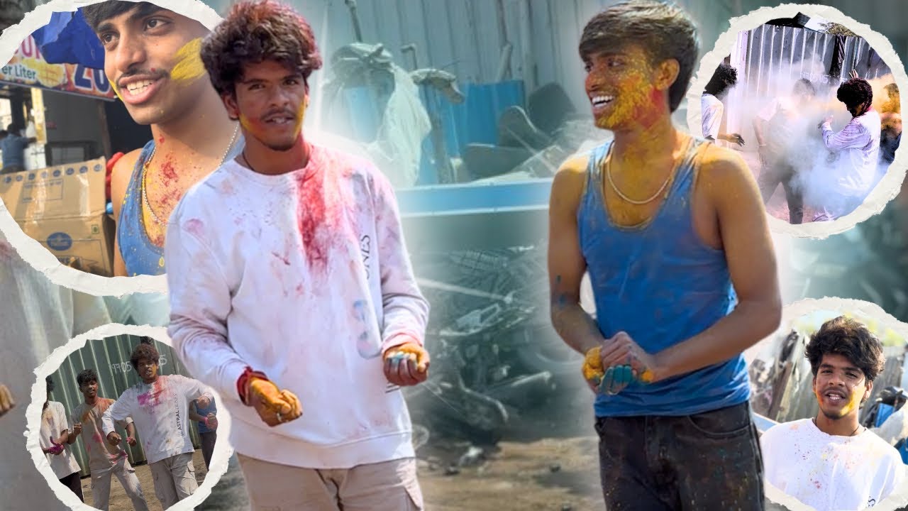 Hyderabadi kaka holi shoot🫶| BEHIND THE SCENE 🤣