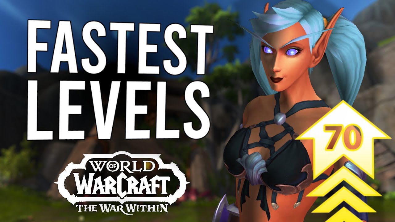 The FASTEST Ways To LEVEL New Characters 1-70 In The War Within! | World Of Warcraft
