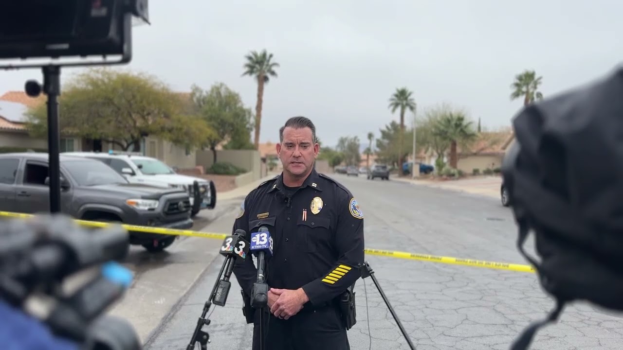 Henderson Police Brief Media on Officer-Involved Shooting