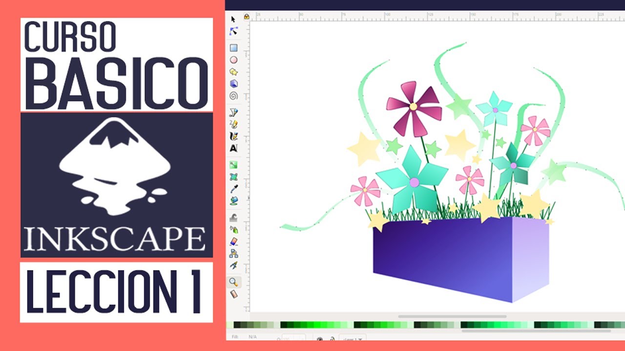 Cómo Usar INKSCAPE - Lección 1 🌟 Inkscape para Principiantes 🌟 Tutorial para Crafters en 10 minutos.