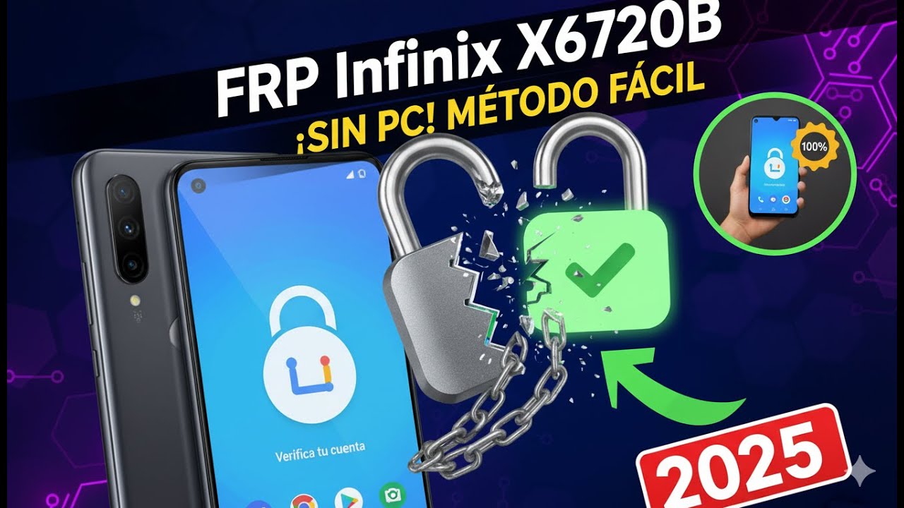 QUITAR CUENTA GOOGLE Infinix X6720B Frp Hot 50 5G Sin PC Paso a Paso 🔓