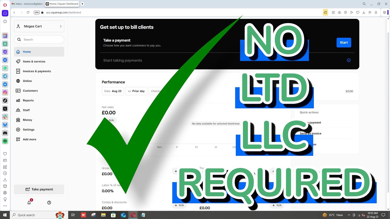 How to Create a Square Up Account Step by Step (Beginner&rsquo;s Guide) | How to Sign Up for Square Up