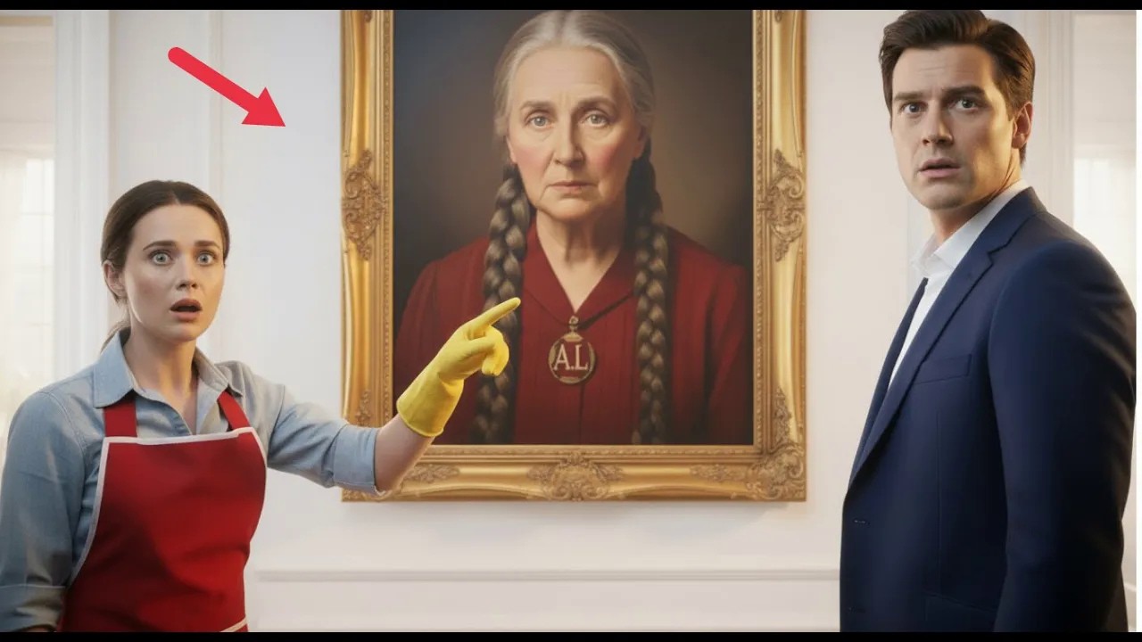 Milioner ujrzał portret w holu… i zrozumiał, że to nie przypadek !