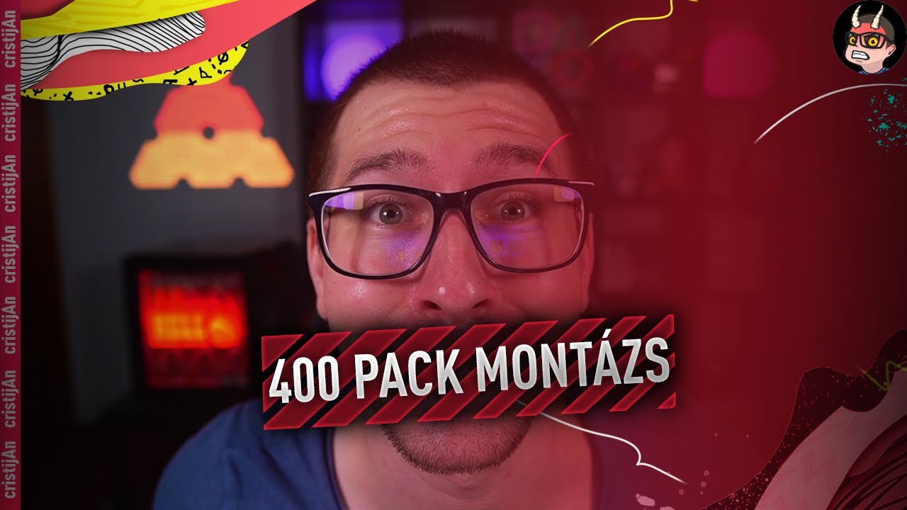 A VIDEÓ AMIRE MINDENKI VÁRT - 400 PACK OPENING MONTÁZS