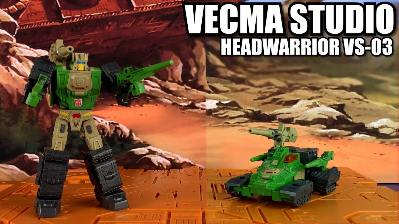 Vecma Studio Head Warrior VS-03 (Legends Hardhead) Unboxing and Review