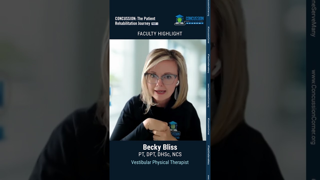 #Concussion Research Reflections by #Physio, Dr. Becky Bliss