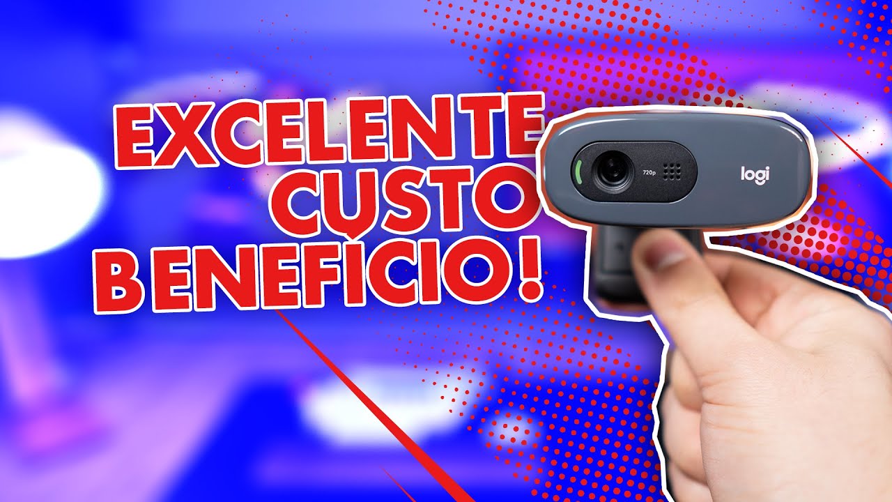 A Logitech C270 é a melhor webcam BARATA! Custo benefício sensacional!