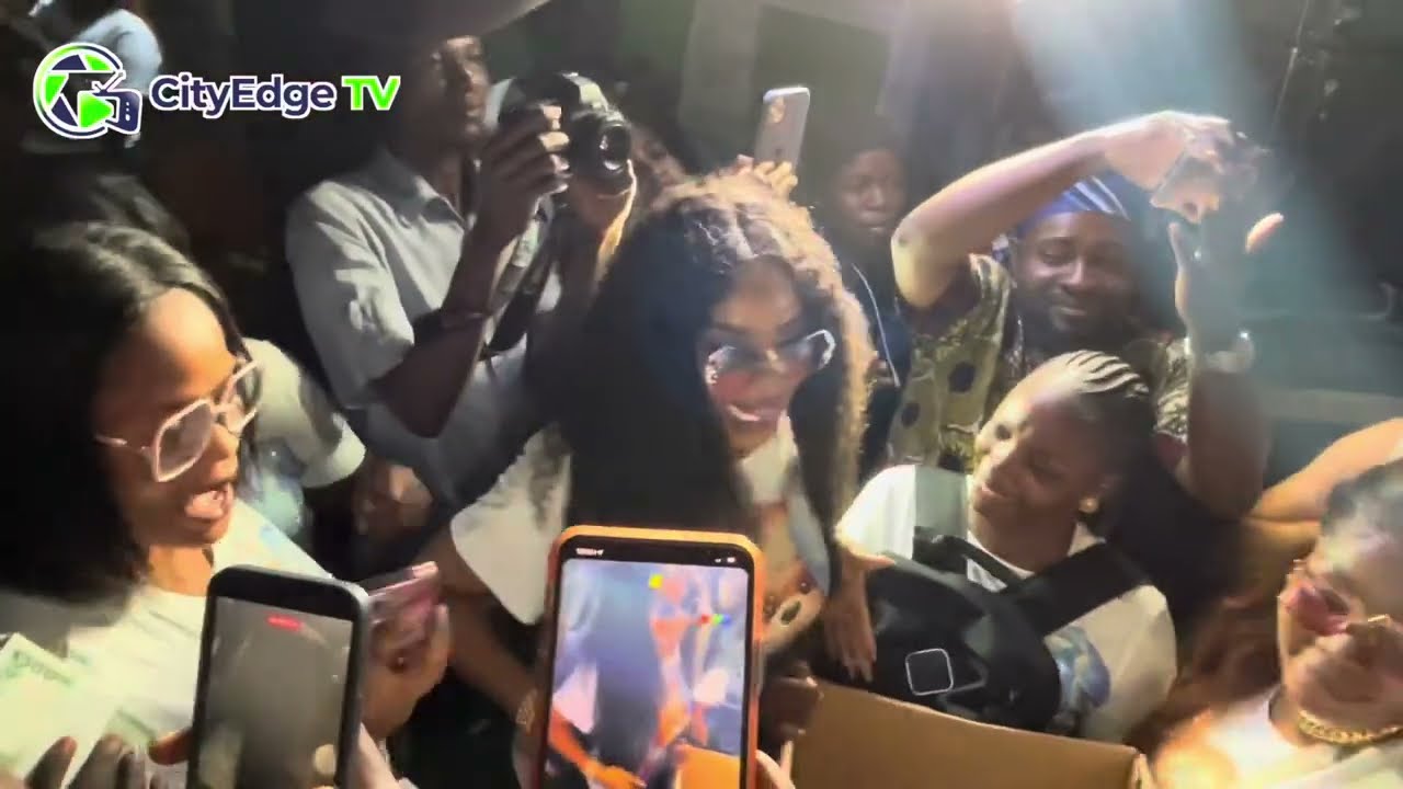 IYABO OJO & MERCY AIGBE RAINED MONEY ON DAYO AMUSA AT HER SON’S ONE YEAR BIRTHDAY CELEBRATION 
