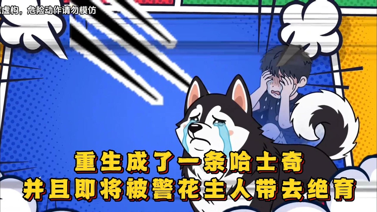 重生成了一条哈士奇，并且即将被警花主人带去绝育..#小说,#漫画,#动漫