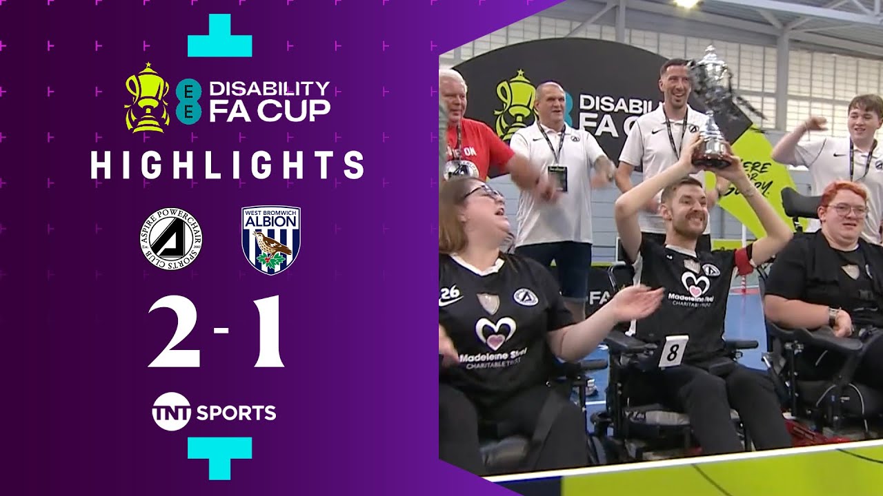 EE Disability FA Cup - Powerchair Final 🏆: Aspire PFC vs West Brom PFC Highlights