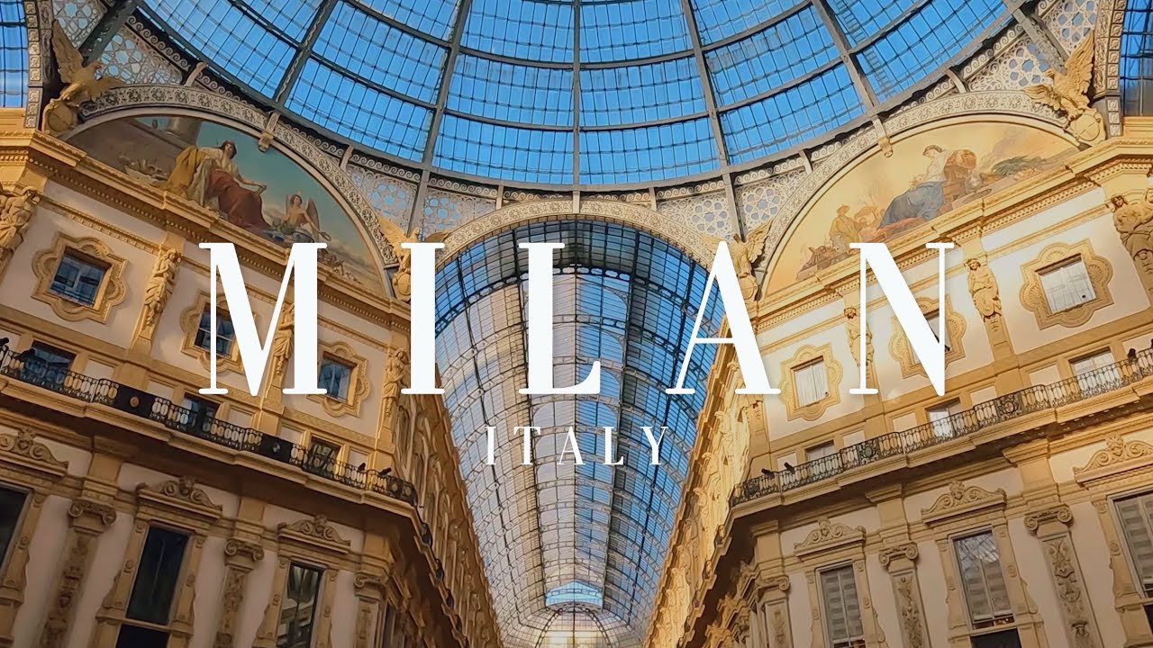 ミラノ週末旅行🇮🇹#1［イタリア］スフォルツェスコ城|世界一美しいスタバ|ガッレリア|本格パスタ|惜しくも“最後の晩餐“…|海外旅行