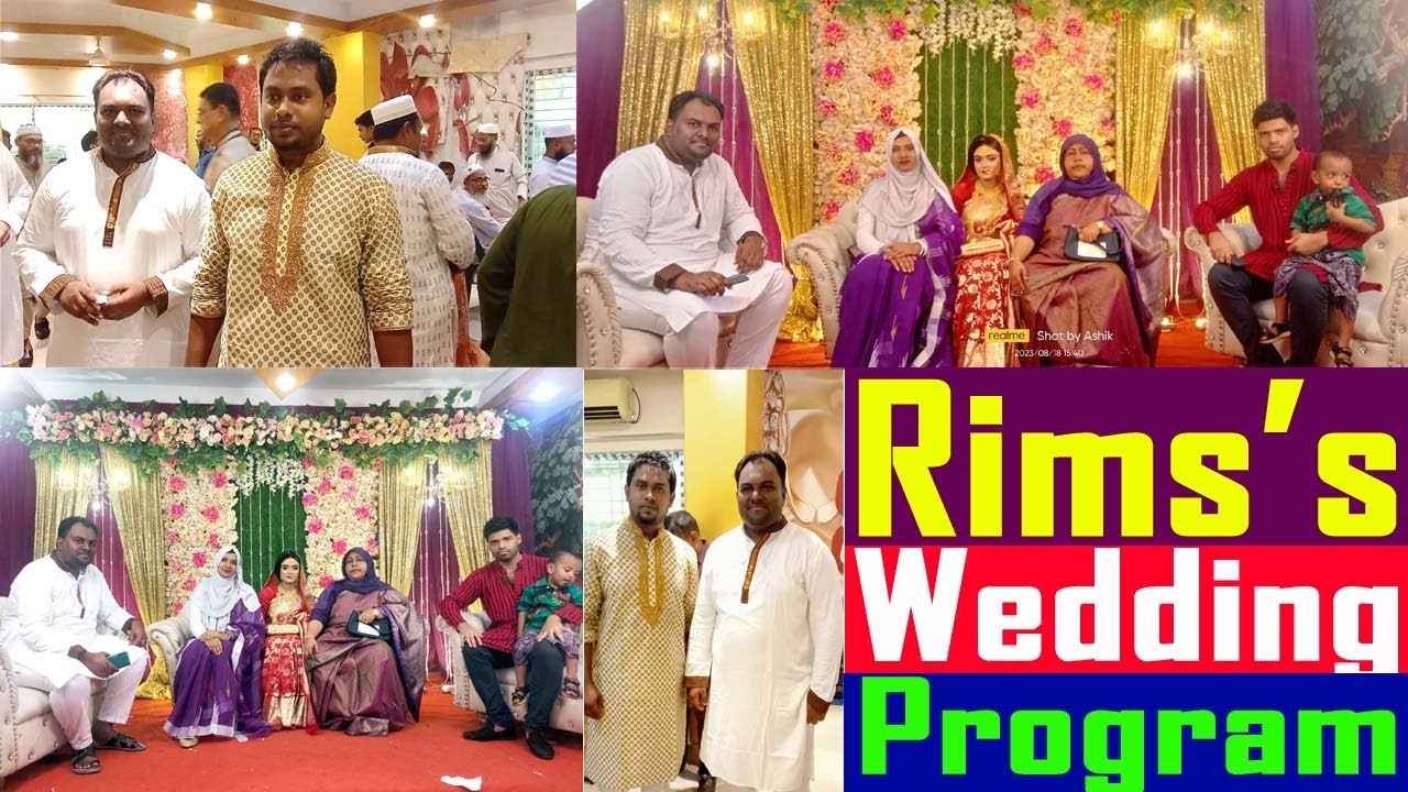 Rimas Wedding Program | Dhakaiya Wedding | BENGALI WEDDING VIDEO Ashik VlogS BD