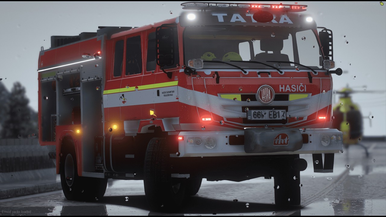 VELMI VÁŽNÁ dopravní nehoda kamionu a požár kontejnerů | Thinline | DOJRP 🔥🚒