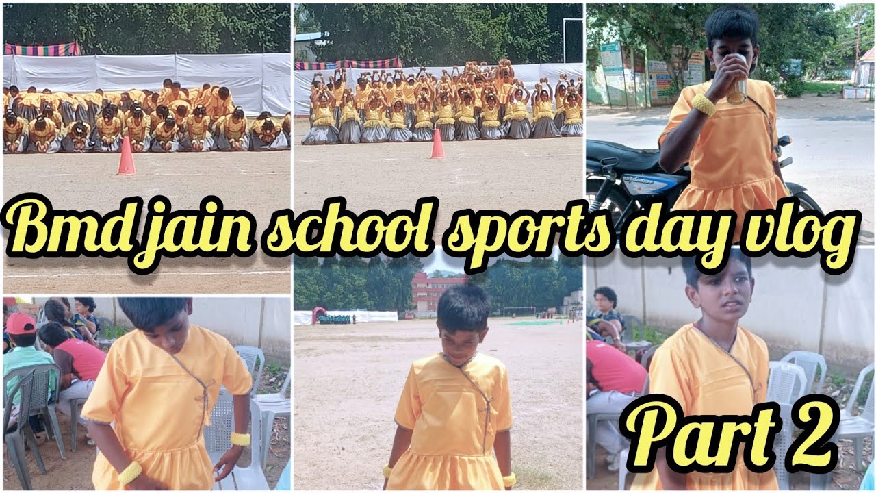 Sports Day Rambo Drill vlog ll BMD Jain School Sports Day@vani19