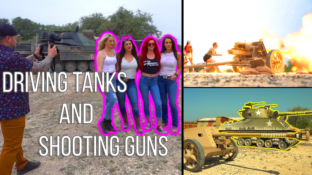 We Get to Drive Tanks and Shoot Full-Autos