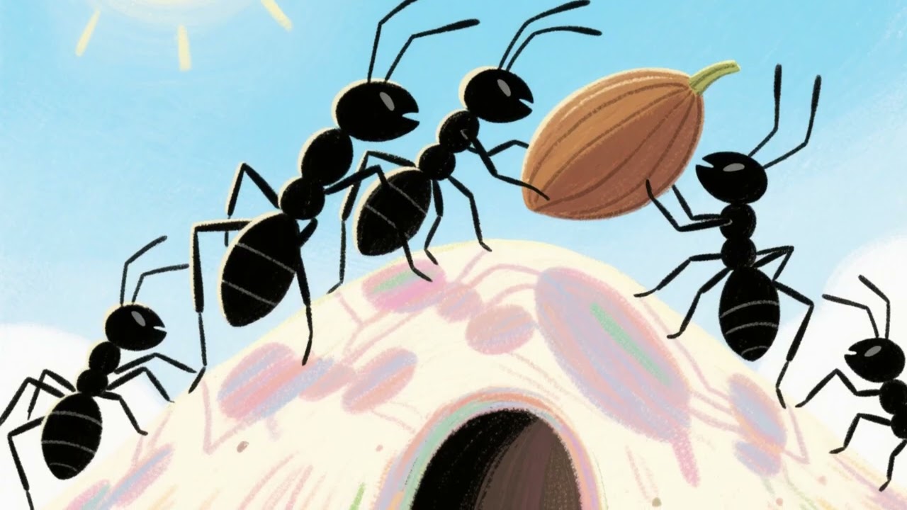 The Ants Song | Busy Insects & Bugs for Kids
